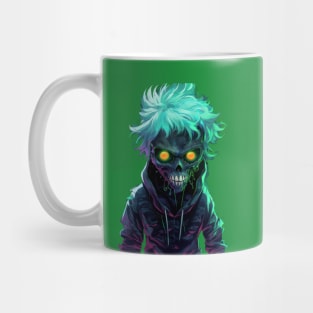 Halloween Green Zombie Mug